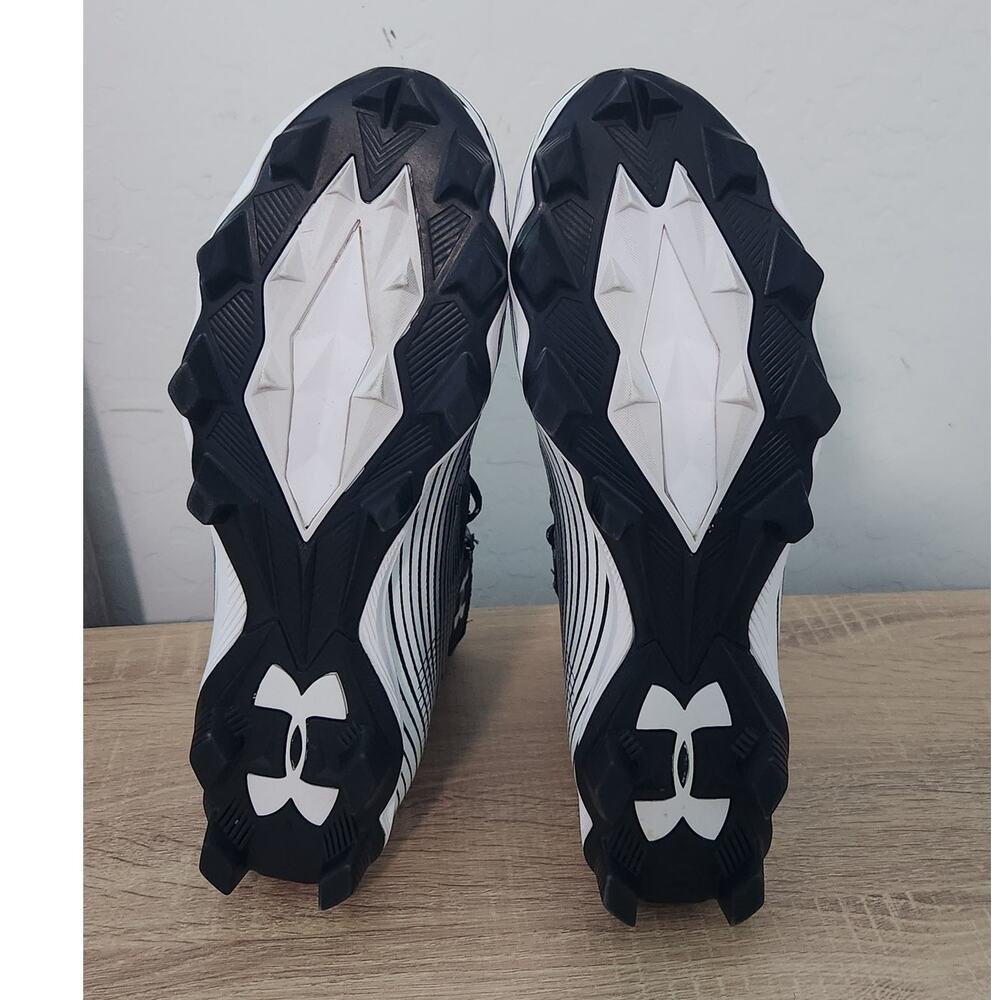 Under Armour Highlight MC Mens Size 11 Black Running Athletic Football Cleats - Picture 9 of 9